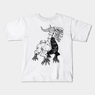 Hound of Tindalos (black line) Kids T-Shirt